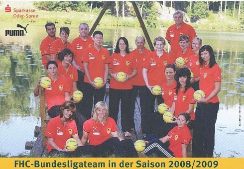 FCH  Frankfurter Handball Club 2008/2009   Frauen  Team Mannschaftskarte nicht signiert 
