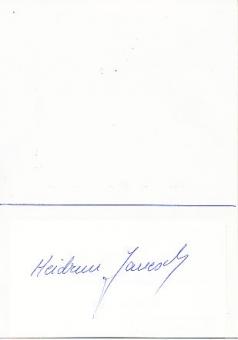 Heidrun Janesch  Handball Frauen  Autogramm Karte original signiert 