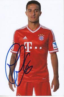 Thiago Alcantara  FC Bayern München  Fußball Autogramm Foto original signiert 