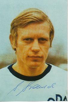 Bernd Bransch † 2022   DDR WM 1974   Fußball Autogramm Foto original signiert 