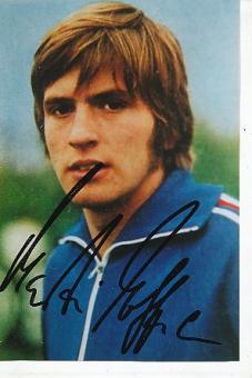 Martin Hoffmann   DDR WM 1974   Fußball Autogramm Foto original signiert 