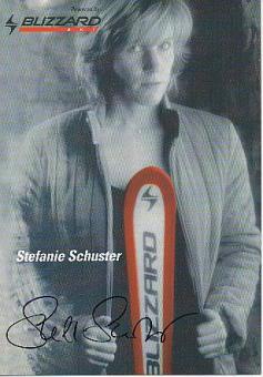 Stefanie Schuster  Österreich  Ski Alpin  Autogrammkarte original signiert 