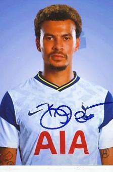Dele Alli   Tottenham Hotspur  Fußball Autogramm Foto original signiert 
