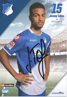 Jeremy Toljan   2014/2015  TSG 1899 Hoffenheim  Fußball  Autogrammkarte original signiert 