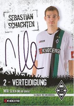Sebastian Schachten  2008/2009  Borussia Mönchengladbach  Fußball  Autogrammkarte original signiert 