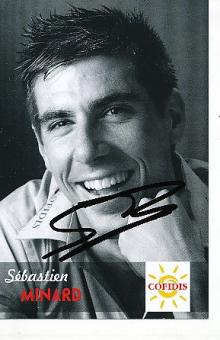 Sebastien Minard  Team Cofidis Radsport  Autogrammkarte original signiert 
