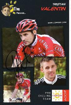 Tristan Valentin  Team Cofidis Radsport  Autogrammkarte original signiert 