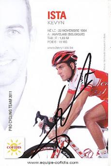 Kevyn Ista  Team Cofidis Radsport  Autogrammkarte original signiert 