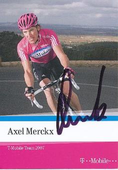 Axel Merckx  Team Telekom   Radsport  Autogrammkarte original signiert 
