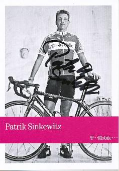 Patrik Sinkewitz   Team Telekom   Radsport  Autogrammkarte original signiert 
