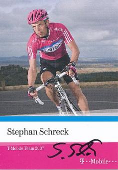 Stephan Schreck  Team Telekom   Radsport  Autogrammkarte original signiert 
