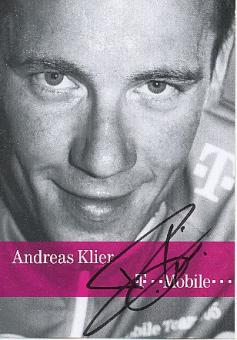 Andreas Klier  Team Telekom   Radsport  Autogrammkarte original signiert 