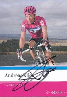 Andreas Klier  Team Telekom   Radsport  Autogrammkarte original signiert 