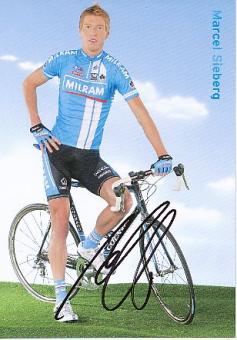Marcel Sieberg  Team Milram   Radsport  Autogrammkarte original signiert 