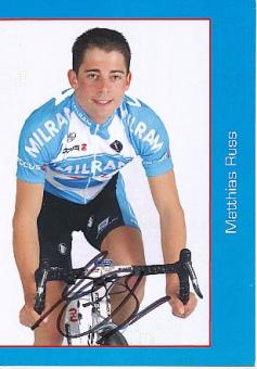 Matthias Russ  Team Milram   Radsport  Autogrammkarte original signiert 