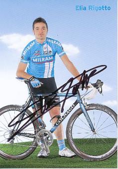 Elia Rigotto  Team Milram   Radsport  Autogrammkarte original signiert 