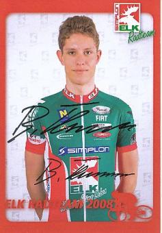 Björn Thurau  Team ELK  Radsport  Autogrammkarte original signiert 