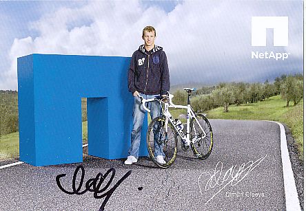 Dimitri Claeys  Team NetApp  Radsport  Autogrammkarte original signiert 