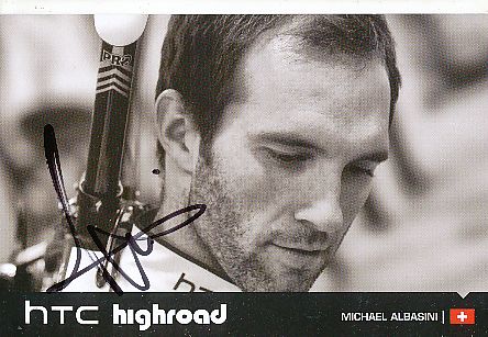 Michael Albasini  Team HTC Highroad  Radsport  Autogrammkarte original signiert 