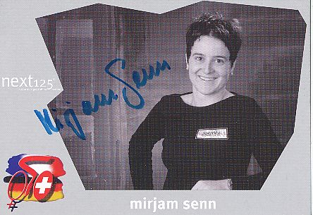 Mirijam Senn   Radsport  Autogrammkarte original signiert 
