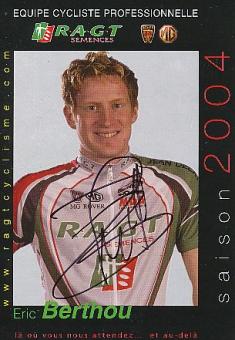 Eric Berthou  Radsport  Autogrammkarte original signiert 