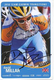David Millar   Team Garmin  Radsport  Autogrammkarte original signiert 