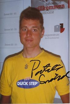 Patrick Sinkewitz  Team Quick Step Radsport  Autogramm Foto original signiert 