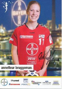 Annefleur Bruggeman  2017/2018 Bayer 04 Leverkusen  Frauen Handball Autogrammkarte original signiert 