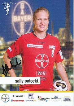 Sally Potocki  2017/2018 Bayer 04 Leverkusen  Frauen Handball Autogrammkarte original signiert 