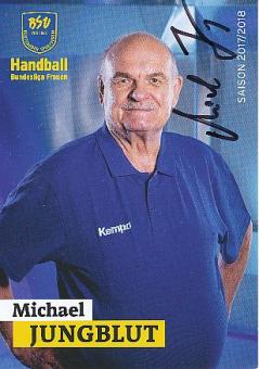Michael Jungblut   2017/2018 Buxtehuder SV  Frauen Handball Autogrammkarte original signiert 