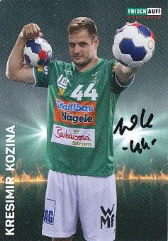 Kresmir Kozina  Frisch auf Göppingen  Handball Autogrammkarte original signiert 