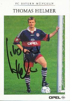 Thomas Helmer  1998/1999  FC Bayern München  Fußball Autogrammkarte original signiert 