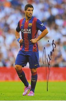 Luis Suarez  FC Barcelona  Fußball Autogramm Foto original signiert 