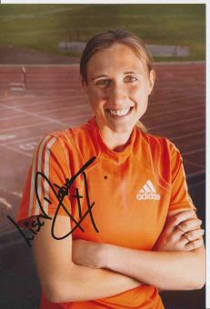 Lisa Dobriskey  Großbritanien  Leichtathletik Autogramm Foto original signiert 