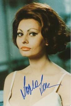 Sophia Loren  Film + TV Autogramm Foto original signiert 