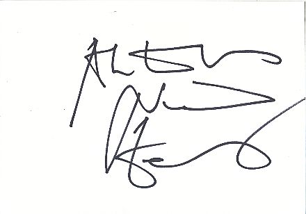 Nigel Kennedy  Star Geiger Musik Autogramm Karte original signiert 