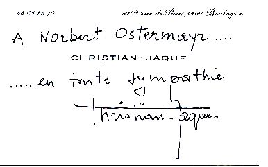 Christian Jaque † 1994  Regisseur  Film+ TV  Autogramm Karte original signiert 