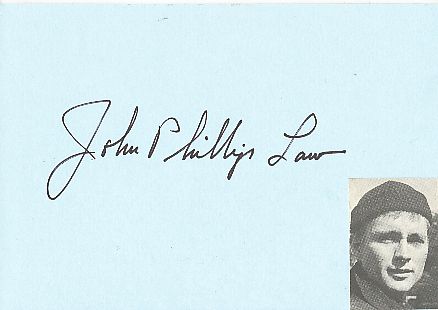 John Phillip Law † 2008  Film+ TV  Autogramm Karte original signiert 