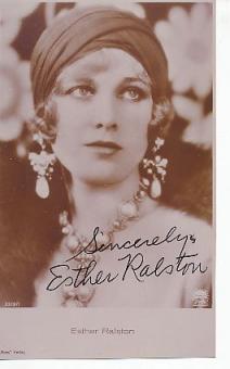 Esther Ralston † 1994  Film & TV Autogramm Foto original signiert 