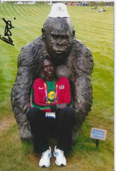 Anthony Chemut  Kenia  Leichtathletik Autogramm Foto original signiert 