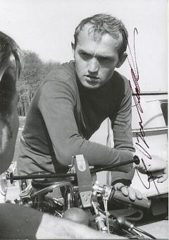Günter Bartusch † 1971  DDR  Motorrad Sport Autogramm Foto original signiert 