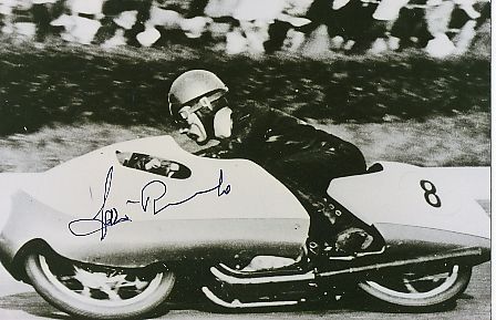 Romolo Ferri  † 2015  Italien  Motorrad Sport Autogramm Foto original signiert 