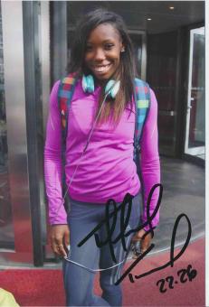 Tiffany Townsend  USA  Leichtathletik Autogramm Foto original signiert 