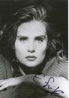 Emmanuelle Seigner  Film + TV Autogramm Foto original signiert 