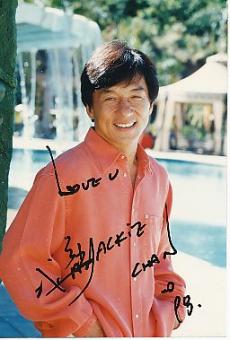 Jackie Chan  Film + TV Autogramm Foto original signiert 