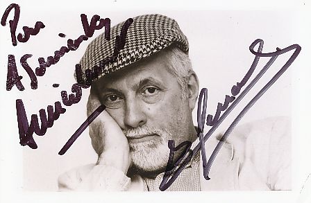 Michel Serrault † 2007  Film & TV Autogramm Foto original signiert 