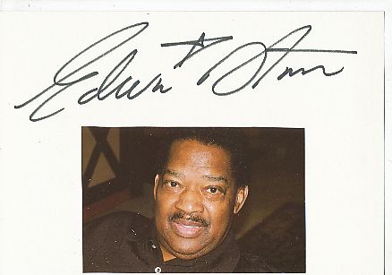 Edwin Starr † 2003  USA Musik Autogramm Karte original signiert 