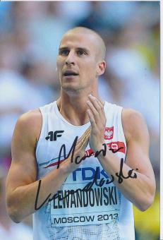 Marcin Lewandowski  Polen  Leichtathletik Autogramm Foto original signiert 