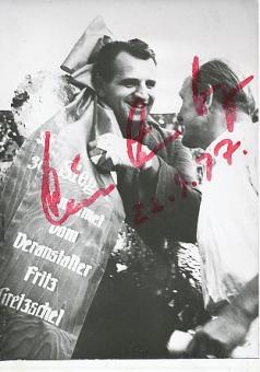 Hein ten Hoff † 2003  Boxen  Autogrammkarte  original signiert 