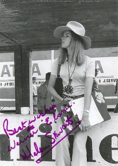 Helen Stewart  Frau von Jackie Stewart  GB Weltmeister  Formel 1  Auto Motorsport  Autogramm Foto original signiert 